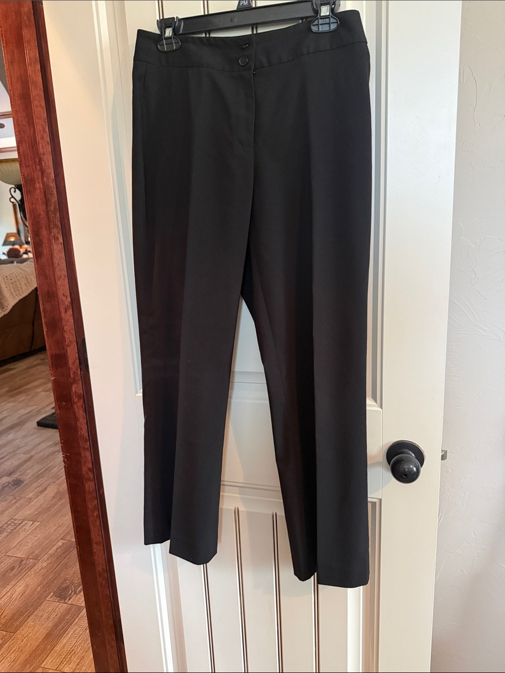 Alex Marie 10” Leg Opening Women's Dress Pants - Black